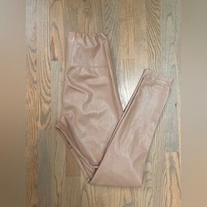 Wilfred Free Daria Camel Vegan Leather Pants